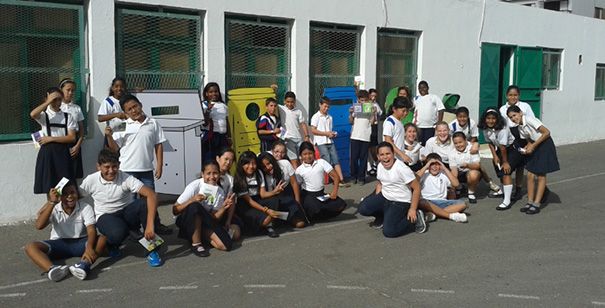 Talleres Lanzarote recicla Langaia 2014