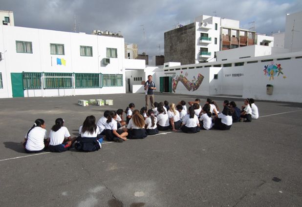 Talleres Lanzarote recicla Langaia 2014