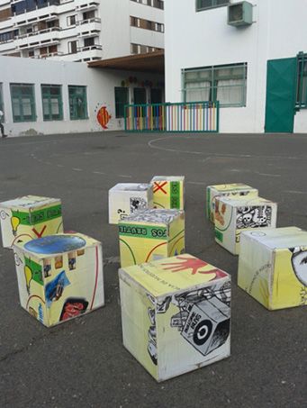 Talleres Lanzarote recicla Langaia 2014