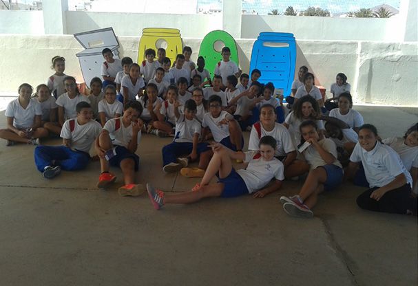 Talleres Lanzarote recicla Langaia 2014