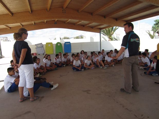 Talleres Lanzarote recicla Langaia 2014