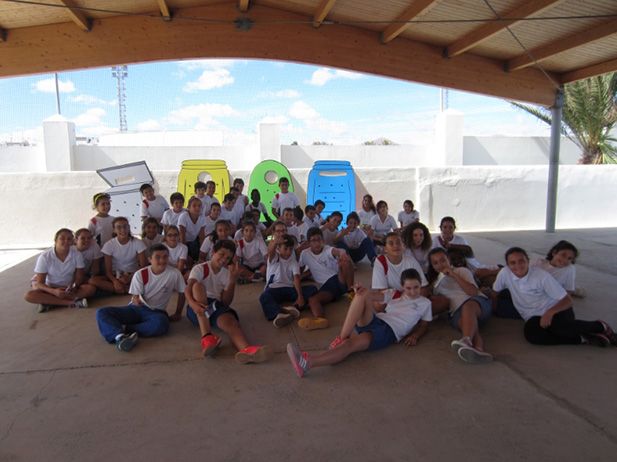 Talleres Lanzarote recicla Langaia 2014